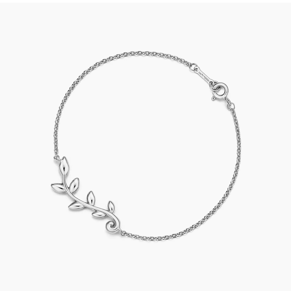 Tiffany and Co. Olive Leaf Vine Bracelet- 7 inches